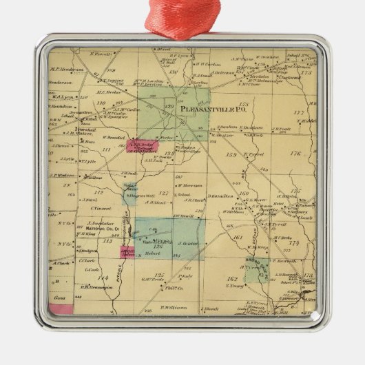 Allegheny Township Metalen Ornament (Voorkant)
