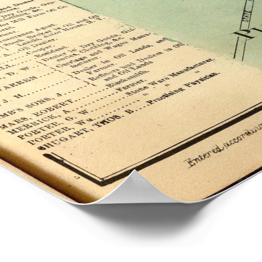 Allegheny Township Poster (Hoek)