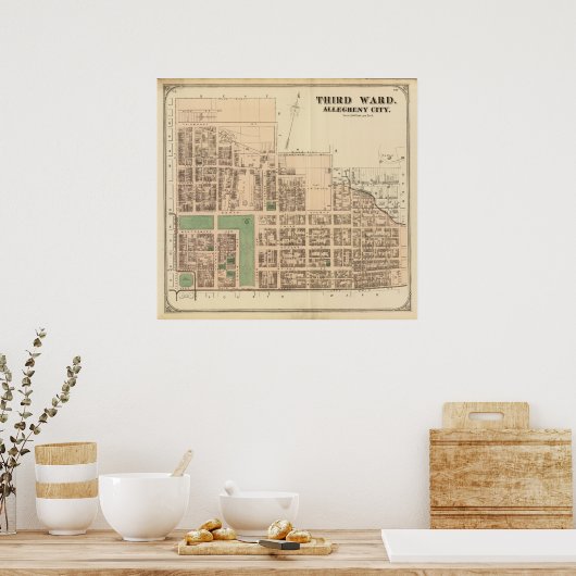 Allegheny ward 3 poster (Keuken)