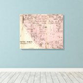 Allegheny ward 5 canvas afdruk (Insitu (Houten vloer))