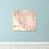 Allegheny ward 5 canvas afdruk (Insitu (Houten vloer))