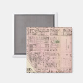 Allegheny ward 5 magneet (Voorkant / Achterkant)