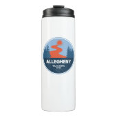 Allegheny wilde en Schilderachtig rivier Thermosbeker (Voorkant)