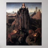 Allegorie met een Maagd - Hans Memling - c1480