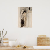 Allegorie op de beeldhouwkunst - Gustav Klimt (188 Poster (Keuken)