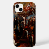 Allegorie van de kruisiging met jezuïetenheiligen Case-Mate iPhone case (Achterkant)