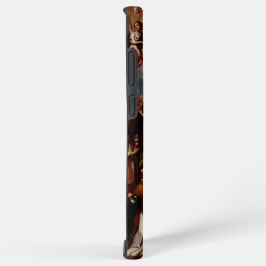 Allegorie van de kruisiging met jezuïetenheiligen samsung galaxy hoesje (Rechterkant)