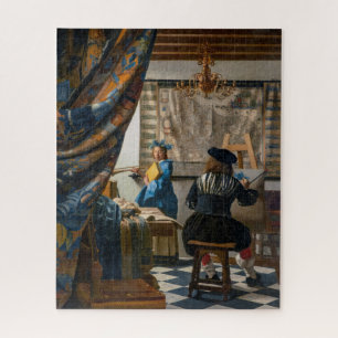 Allegorie van de Schilderkunst   Johannes Vermeer  Legpuzzel
