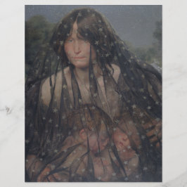 Allegorie van het Document van het Nachtscrapbook