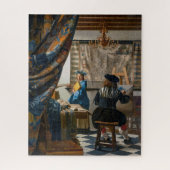 Allegorie van het Schilderen | Johannes Vermeer | Legpuzzel (Verticaal)