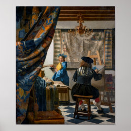Allegorie van het Schilderen | Johannes Vermeer | Poster