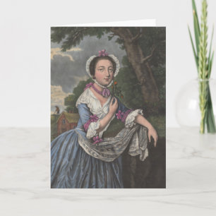 Allegorie van Juni - Wenskaart Kaart