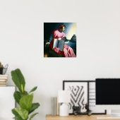 Allegorisch portret van Dante Poster (Thuiskantoor)