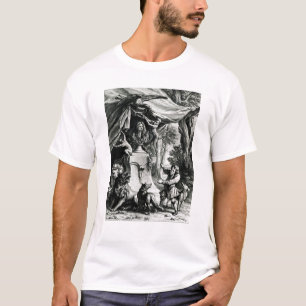 Allegorisch portret van Jean de La Fontaine T-shirt