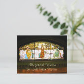 Allegorisch Venster - de Post van de Unie van Briefkaart (Staand voorkant)