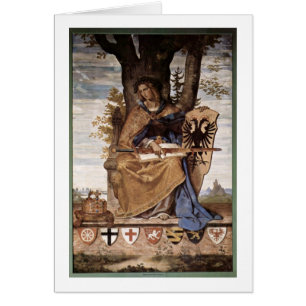 Allegorische afbeelding van Germania door Veit Phi