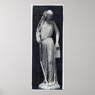 Allegorische figuur van de Synagogue Poster