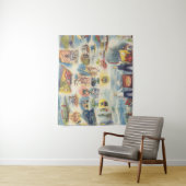 Allegorische kaart van Mexico City en Environs Wandkleed (In situ)