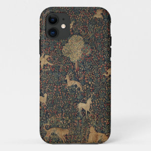 Allegorische millefleurs Bosbouw met dieren Case-Mate iPhone Case