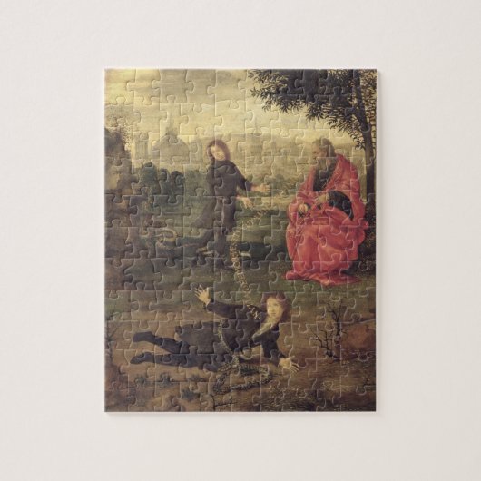 Allegory, c.1485-90 (olie op het paneel) legpuzzel (Verticaal)