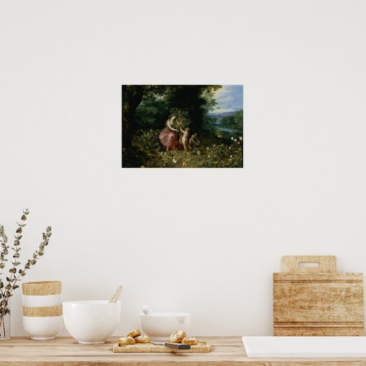 Allegory of Abundance Poster (Keuken)