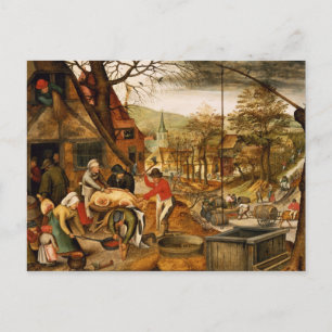 Allegory of Autumn Briefkaart