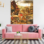 Allegory of Autumn Canvas Afdruk (Insitu (Woonkamer))