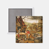 Allegory of Autumn Magneet (Voorkant / Achterkant)