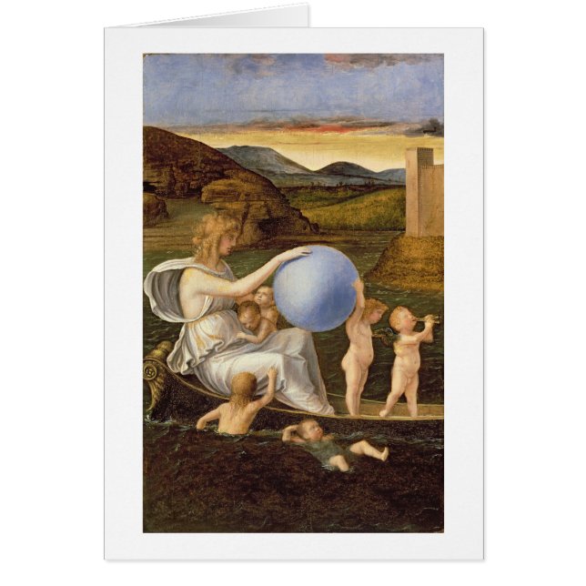 Allegory of Changing Fortune, of Melancholy (olie  (Voorkant)