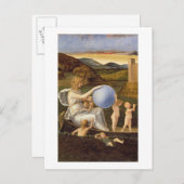 Allegory of Changing Fortune, of Melancholy (olie  Briefkaart (Voorkant / Achterkant)
