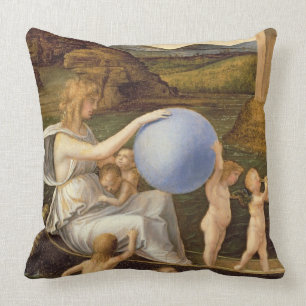 Allegory of Changing Fortune, of Melancholy (olie  Kussen