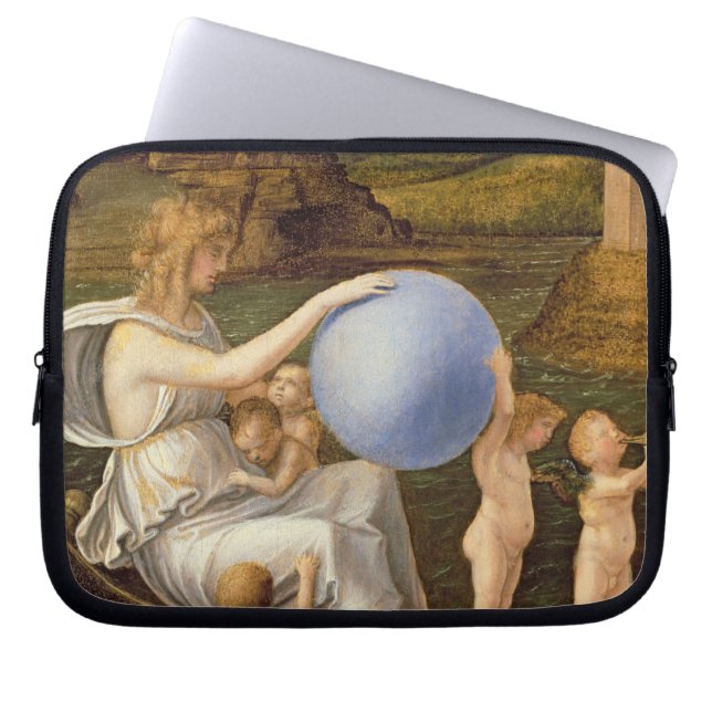 Allegory of Changing Fortune, of Melancholy (olie  Laptop Sleeve (Voorkant)