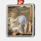 Allegory of Changing Fortune, of Melancholy (olie  Metalen Ornament (Links)