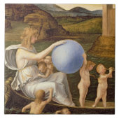 Allegory of Changing Fortune, of Melancholy (olie  Tegeltje (Voorkant)