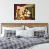 Allegory of Charity Canvas Afdruk (Insitu (Slaapkamer))