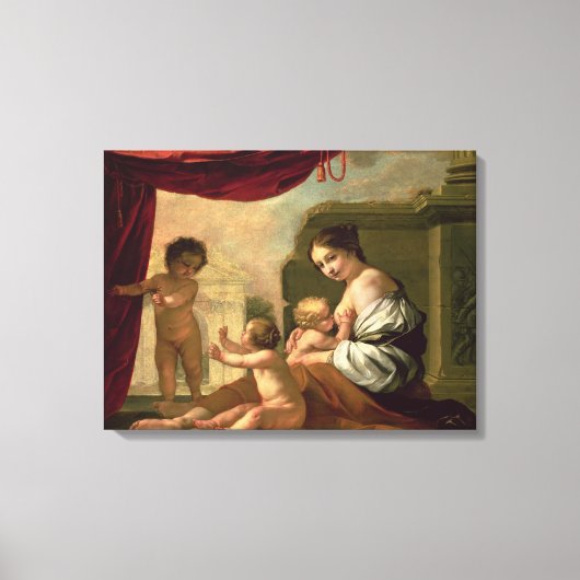 Allegory of Charity Canvas Afdruk (Voorkant)
