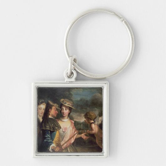 Allegory of Courtship Sleutelhanger (Voorkant)