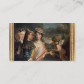 Allegory of Courtship Visitekaartje (Achterkant)