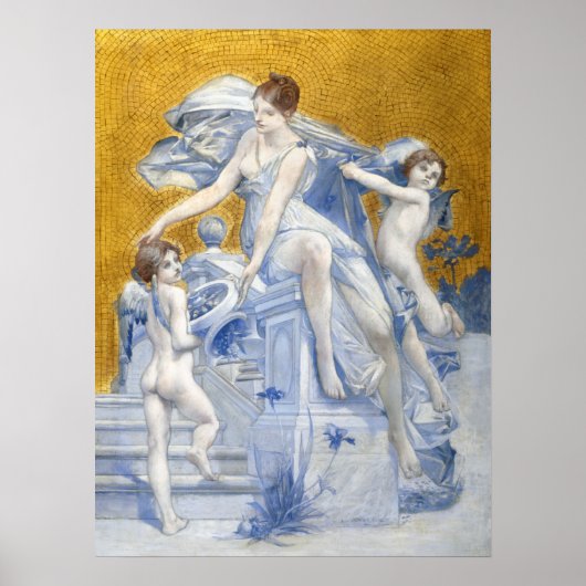 Allegory of Fortune (1896) Poster (Voorkant)