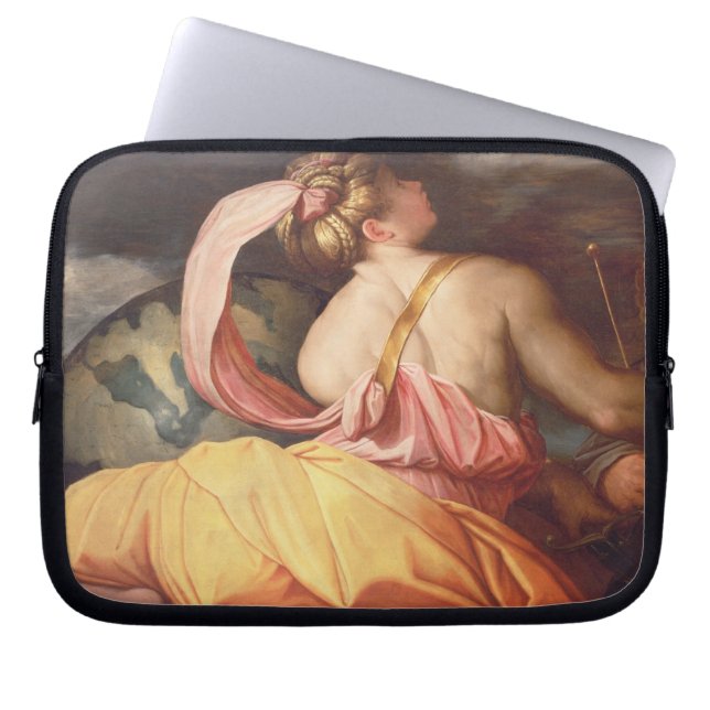 Allegory of Geography Laptop Sleeve (Voorkant)