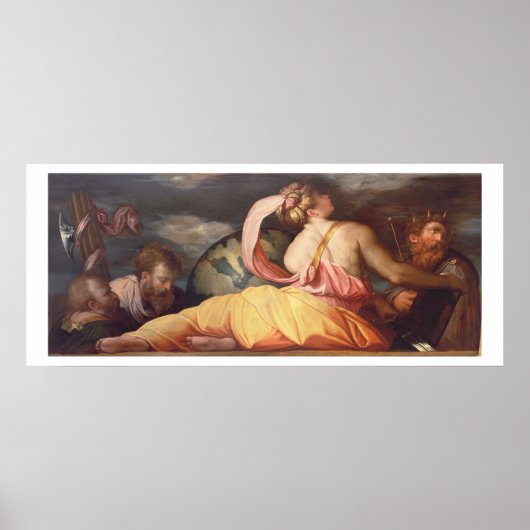 Allegory of Geography Poster (Voorkant)