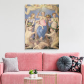 Allegory of Happiness, c.1567 (olie op koper) Canvas Afdruk (Insitu (Woonkamer))