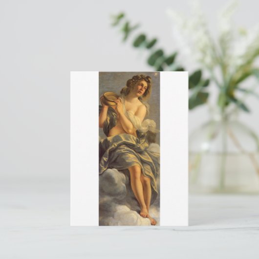 Allegory of Inclination door Artemisia Gentileschi Briefkaart (Staand voorkant)