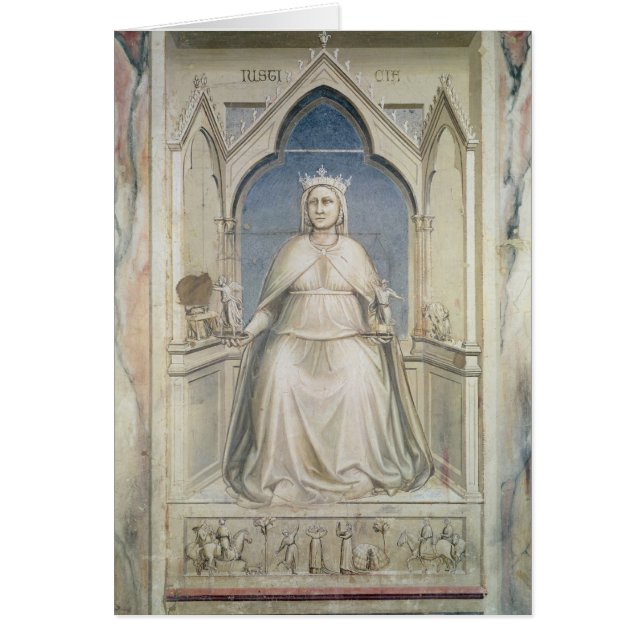 Allegory of Justice, c.1305 (Voorkant)