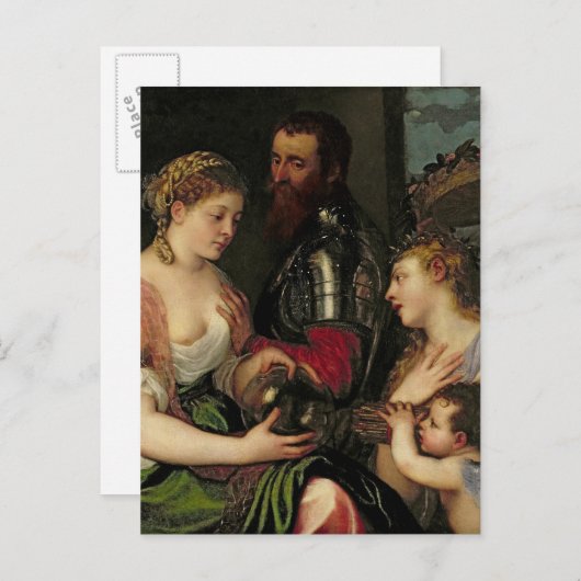 Allegory of Married Life Briefkaart (Voorkant / Achterkant)