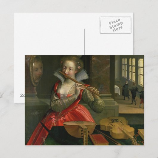 Allegory of Music, c.1600 Briefkaart (Voorkant / Achterkant)