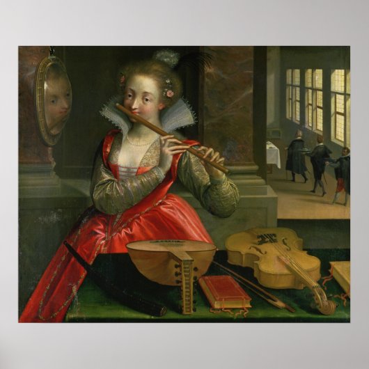 Allegory of Music, c.1600 Poster (Voorkant)