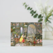 Allegory of Painting 2 Briefkaart (Staand voorkant)