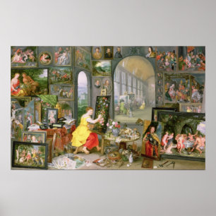 Allegory of Painting 2 Poster