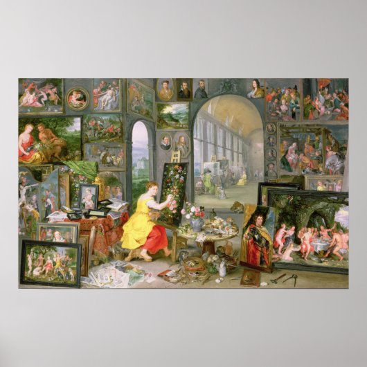 Allegory of Painting 2 Poster (Voorkant)